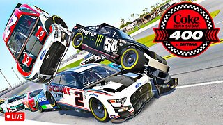 🔴 LIVE - iRacing NASCAR - Simulating the DAYTONA 400 Online