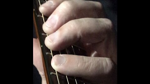Guitar Lesson - 3 finger pull-off - 3 half-steps