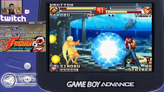 (GBA) The King of Fighters EX2 - Howling Blood - 09 - Sinobu (Mad) - Getting Master Orochi Rank