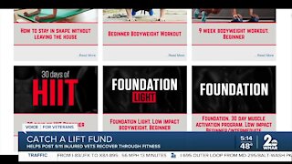 Catch a Lift Fund helps injured vets through fitness