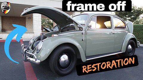 1965 VW Beetle 8 Year Restoration!