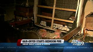Two elderly people displaced from their home before Christmas after fire