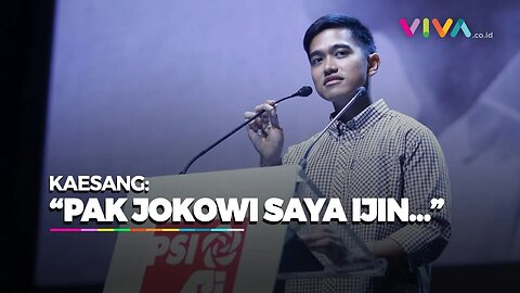 Jalan Ninja Jadi Ketum PSI, Kaesang Minta Restu Jokowi