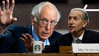 Bernie UNLOADS On Howard Schultz At Senate Hearing