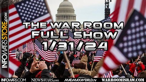 War Room With Owen Shroyer WEDNESDAY FULL SHOW 1/31/2024
