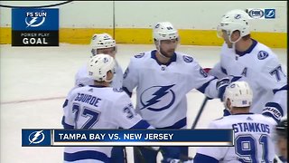 Nikita Kucherov scores goal, 3 assists as Tampa Bay Lightning beat New Jersey Devils 5-1