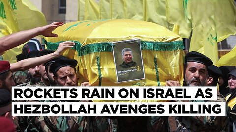 Hezbollah Fires 215 Rockets, Targets Israeli Bases & Arms Factory To Avenge Top Commander's Killing