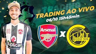 ⚽️ Trading Esportivo Ao Vivo - Arsenal X Bodo Glimt - Liga Europa ⚽️