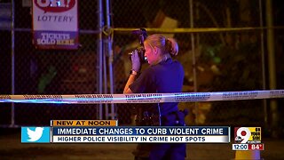 Chief Isaac to implement changes within police department in effort to curb fatal shootings in Cincy