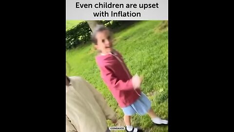 Even European kids are pissed about the inflation!