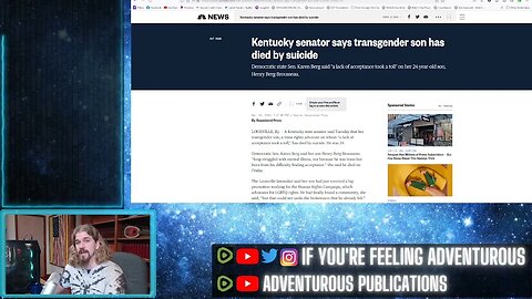 Another life lost to the Gender-Theory | Dem Senator Karen Berg's Child has committed suicide