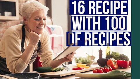 16 Recipe E-books With Hundreds Of Recipes