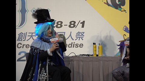 Cosplay假髮造型教室 - 某人 Cobo Lee 創天綜合同人祭2023 (DAY4 舞台節目)