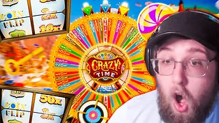 WE HIT 5 GAMESHOWS IN 6 ROUNDS ON CRAZY TIME! (PROFIT?!)