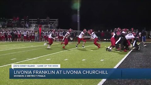 Livonia Churchill beats Livonia Franklin in WXYZ Game of the Week