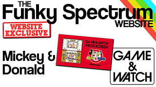 FUNKYSPECTRUM - Game & Watch - Mickey and Donald