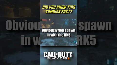 I Bet You Didn't Know THIS in Black Ops 3 Zombies 🧟 #CoD #Bo3 #BlackOps3