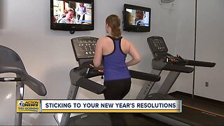 Sticking to your New Year's resolutions