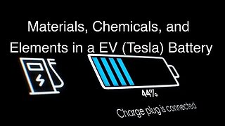 What is in a EV (Electric Vehicle) battery?