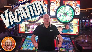 Multiple Bonus Rounds Wins on The National Lampoon's Vacation Slot Machine!