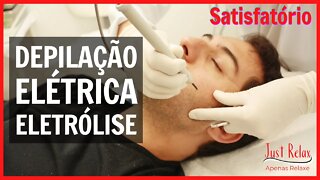 Vídeo Satisfatório Eletrólise Depilação Elétrica Definitiva - Relaxing and Satisfying Electrolysis