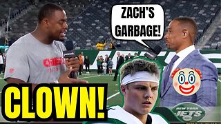 NBC's Rodney Harrison Gets DESTROYED after "GARBAGE" Comments on Zach Wilson after GUTSY Chiefs Game