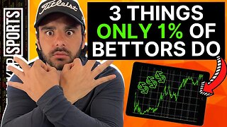 Top 3 Sports Betting Strategies Only 1% Of Bettors Do To Be Successful