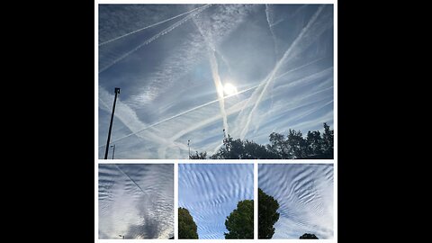 Huge Weather Chemtrail Operation Pacific Ocean HAARP Frequency Waves Over Pacific Northwest!