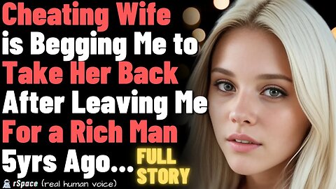 Cheating Wife is Begging Me to Take Her Back After Leaving Me For a Rich Man 5yrs Ago... FULL STORY