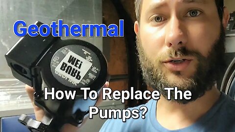 How to Replace Geo Pumps #geothermal #waterpumps