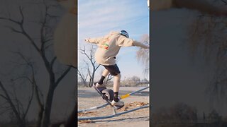 Skateboard tricks with a 30 lb board