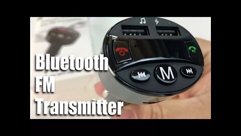 Bluetooth FM Transmitter for Music and Handsfree Calling Review