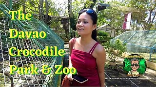 Visiting the Davao Crocodile Park & Zoo - Philippines