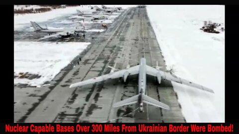 Two Russian Nuclear Capable Bases Over 300 Miles From Ukrainian Border Were Bombed! Close To Moscow!