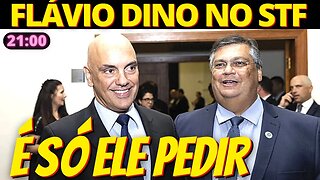 21h Se Flávio Dino quiser, próxima vaga no STF será sua