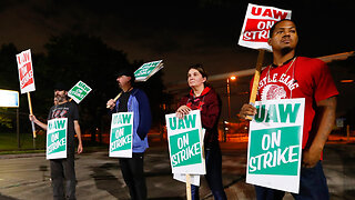 Auto workers strike against GM in contract dispute