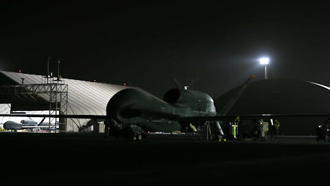 Night owl maintainers launch Global Hawks B-Roll