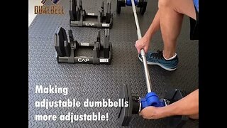 Dualbell dumbbell adapter- Making adjustable dumbbells more adjustable #homegym #dumbbell #workout