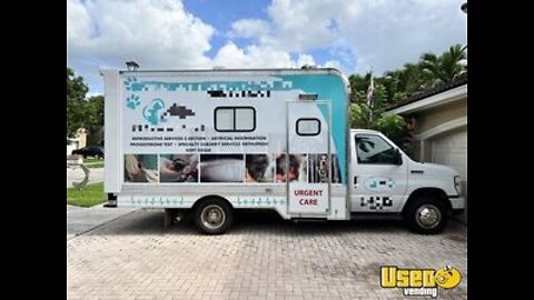 Low Mileage 2017 Ford E350 Mobile Specialty Vehicle | Mobile Veterinary Surgical Unit for Sale