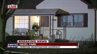 Homicide investigation underway in Hazel Park