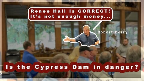 Is the Cypress Lake Dam in DANGER like Lake Dunlap in Texas?👀