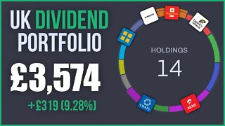 My UK Dividend Portfolio | £3,574 | Trading 212