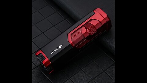 Honest Windproof Direct Charge Four Fire Metal Turbine Torch Gas Lighter