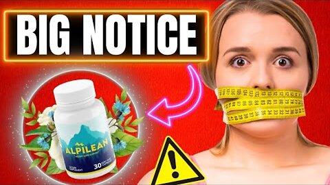 ALPILEAN - Alpilean Review – ((URGENT WARNING)) – Alpilean Weight Loss Supplement – Alpilean Reviews