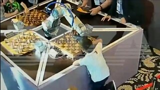 Russian Chess Robot Breaks Child's Finger During Match In Moscow