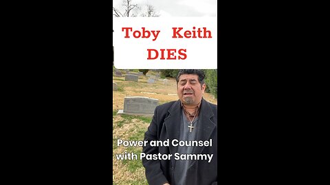 Toby Keith, His Death & Song to Ponder