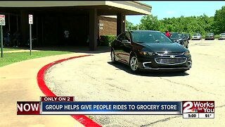Group helps give people rides to grocery store