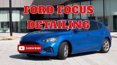 Ford Focus Full Detail Deep Cleaning a DISASTER Ford Focus! | Insane Car Cleaning Transformation!