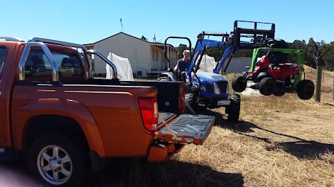 Happy Birthday Alan - New ride-on mower