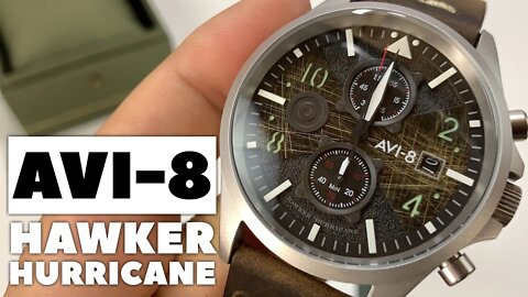 AVI-8 Hawker Hurricane Bulman Aviation Watch Review